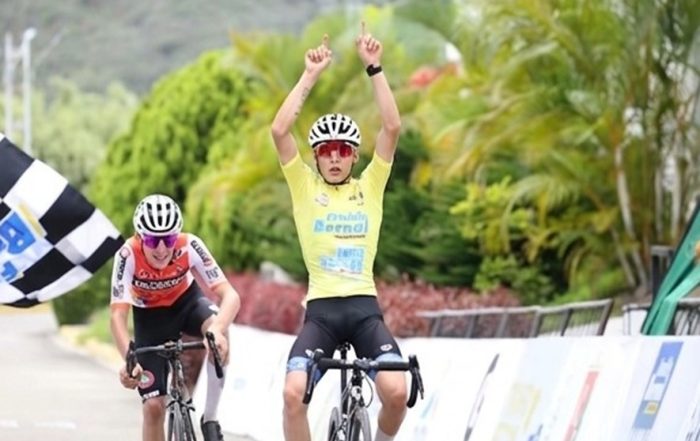 Táchira: Ciclista Colombiano se lleva la etapa de La Grita en la vuelta de la juventud