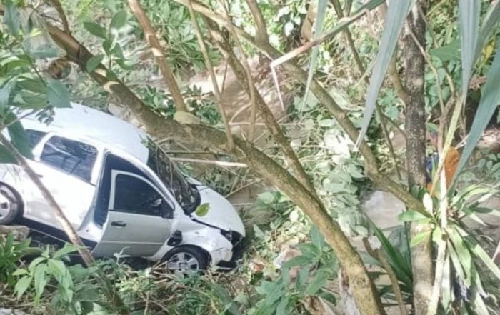 Vehículo cayó a una quebrada por falla mecánica en Táriba