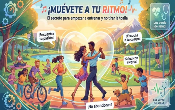 ¡Muévete a tu ritmo! El secreto para empezar a entrenar y no tirar la toalla