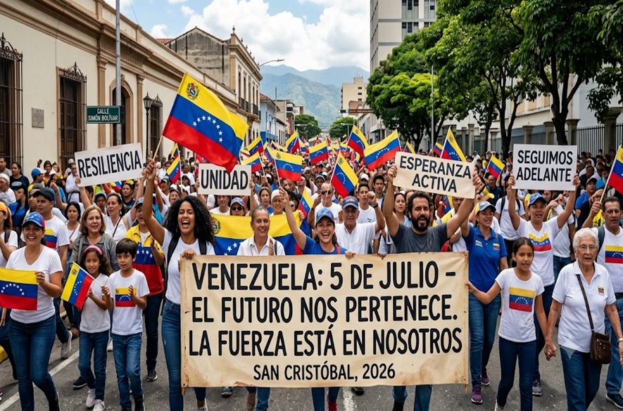 5 de Julio El futuro nos pertenece
