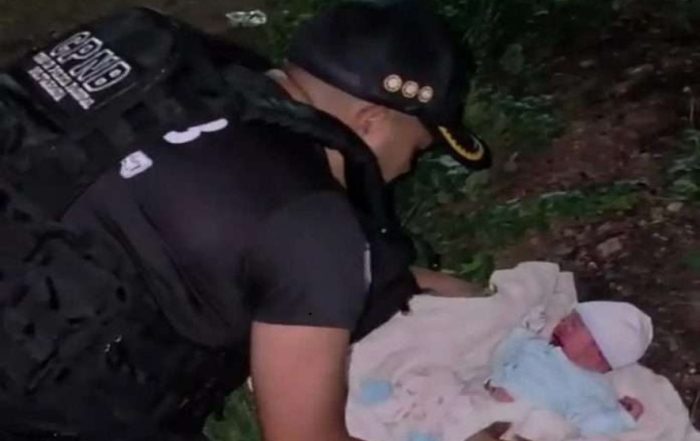 Abandonan a bebe en zona boscosa