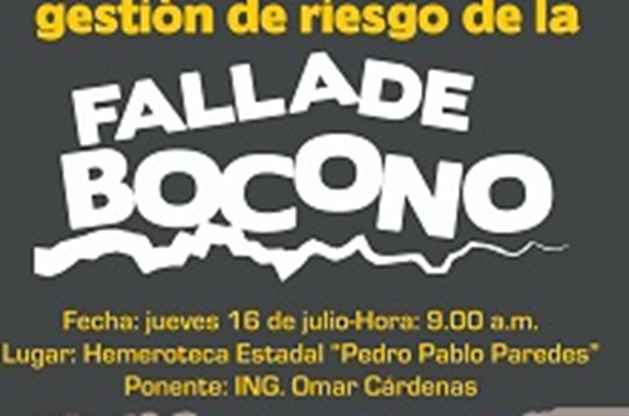 Terremoto Venezuela: Este jueves 16 De la falla de Boconó se hablará en la Hemeroteca Estadal