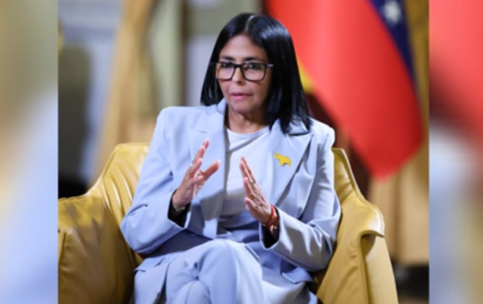 Delcy Rodríguez afirma estar dispuesta a dialogar con María Corina Machado