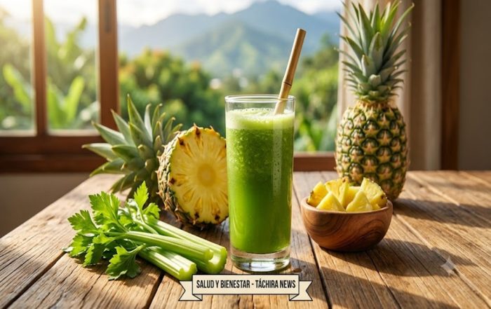 El secreto verde para tu digestión: Cómo el jugo de piña y apio transforma tus mañanas (y mejora tus noches)