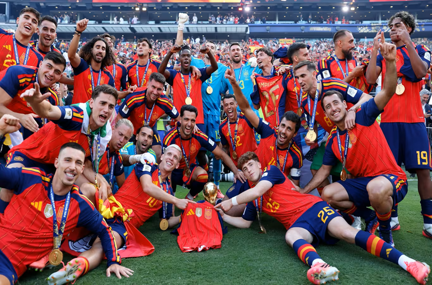 España la selección que dominó la copa mundial de Futbol
