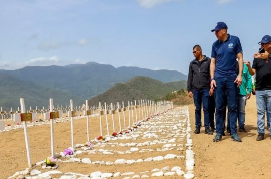 Fiscal General inspeccionó procedimiento de inhumación en cementerio La Esperanza
