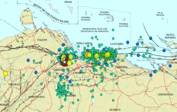 Funvisis: Más de 1.200 Sismos han ocurrido luego de los terremotos en Venezuela