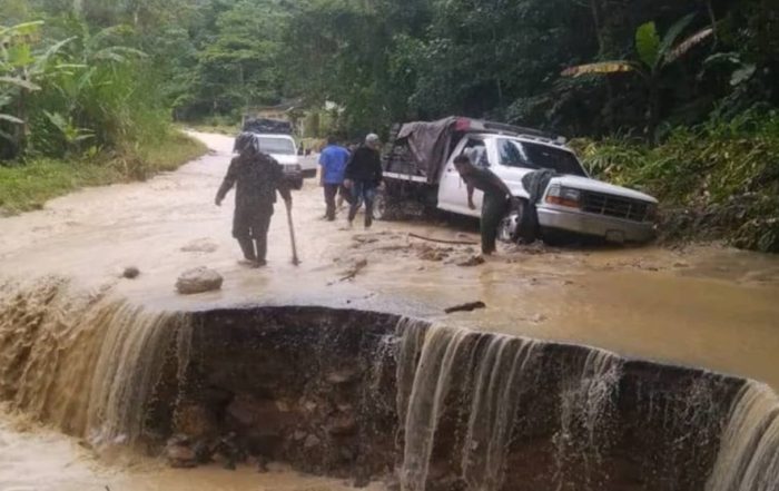 Lluvias en Táchira: Grave situación vía San Vicente de la Revancha