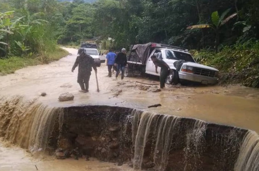 Lluvias en Táchira: Grave situación vía San Vicente de la Revancha