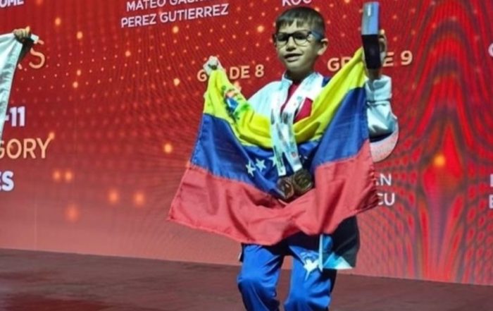Niño nacido en Táchira logra Oro en olimpiadas de matemáticas en Italia