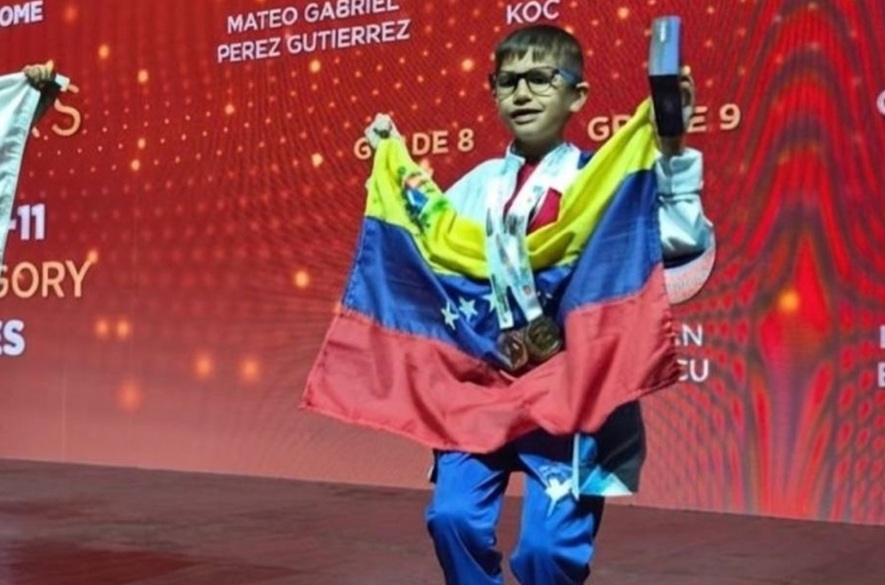 Niño nacido en Táchira logra Oro en olimpiadas de matemáticas en Italia