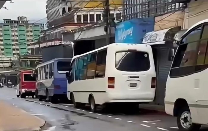 Táchira: Comerciantes del centro de San Cristóbal piden el retiro de parada de transporte público
