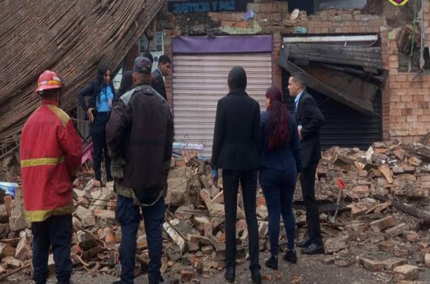 Táchira lluvias: Colapsa estructura en Rubio