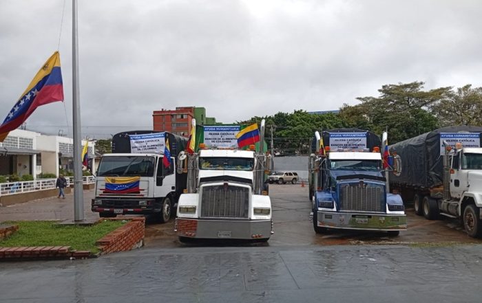 Terremoto Venezuela: 101 Gandolas con ayuda van desde el Táchira a Caracas