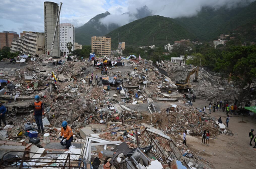 Van más de 5 mil muertos luego del terremoto en Venezuela